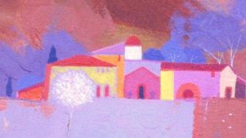 Giuliana painting detail
